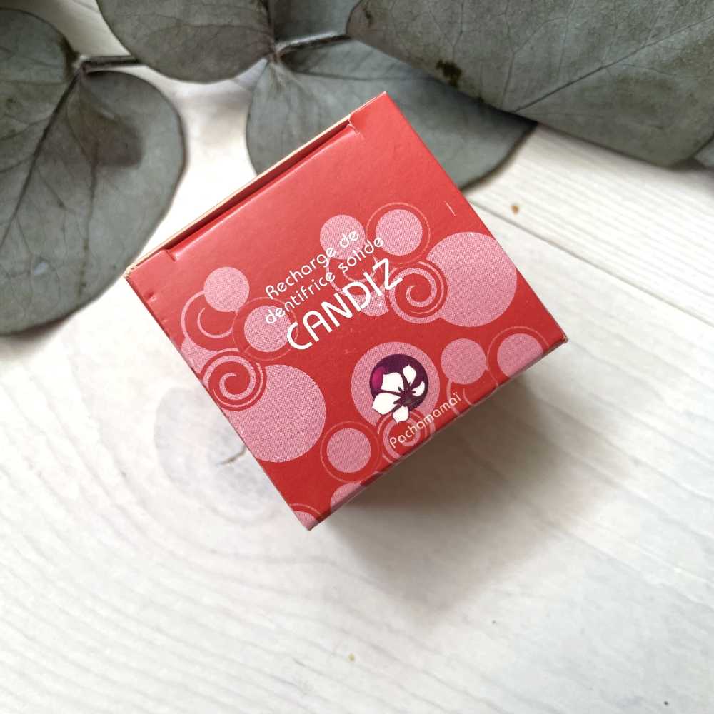 Feste Zahnpasta Candiz Aux Fruits - Nachfüllpackung - Pachamamaï