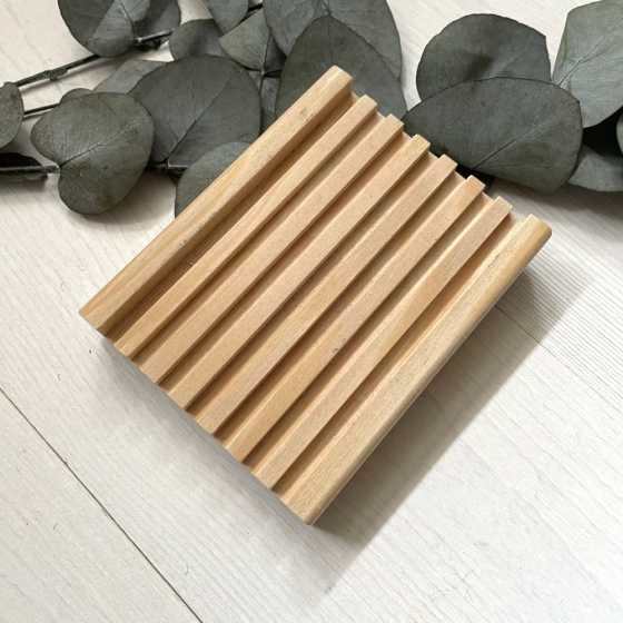 Porte-savons en bois de Mélèze - Grand