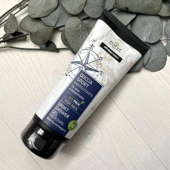 Gel douche Sport 200 ml - Thé noir et Bergamote - Bio - Natyr