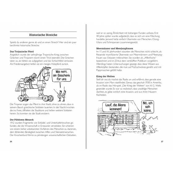 Verrückte Fakten für coole Jungs