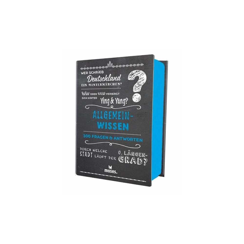 Quiz-Box Allgemeinwissen
300 Fragen & Antworten - Ab 12 J.