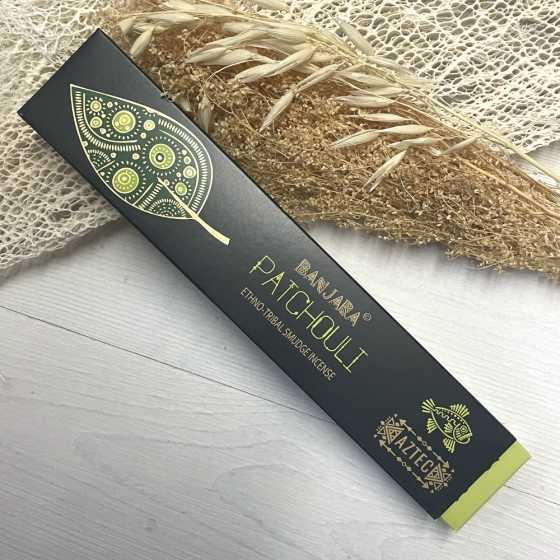 Patchouli - Bâtons d'encens Banjara Ethno-Tribal Smudge