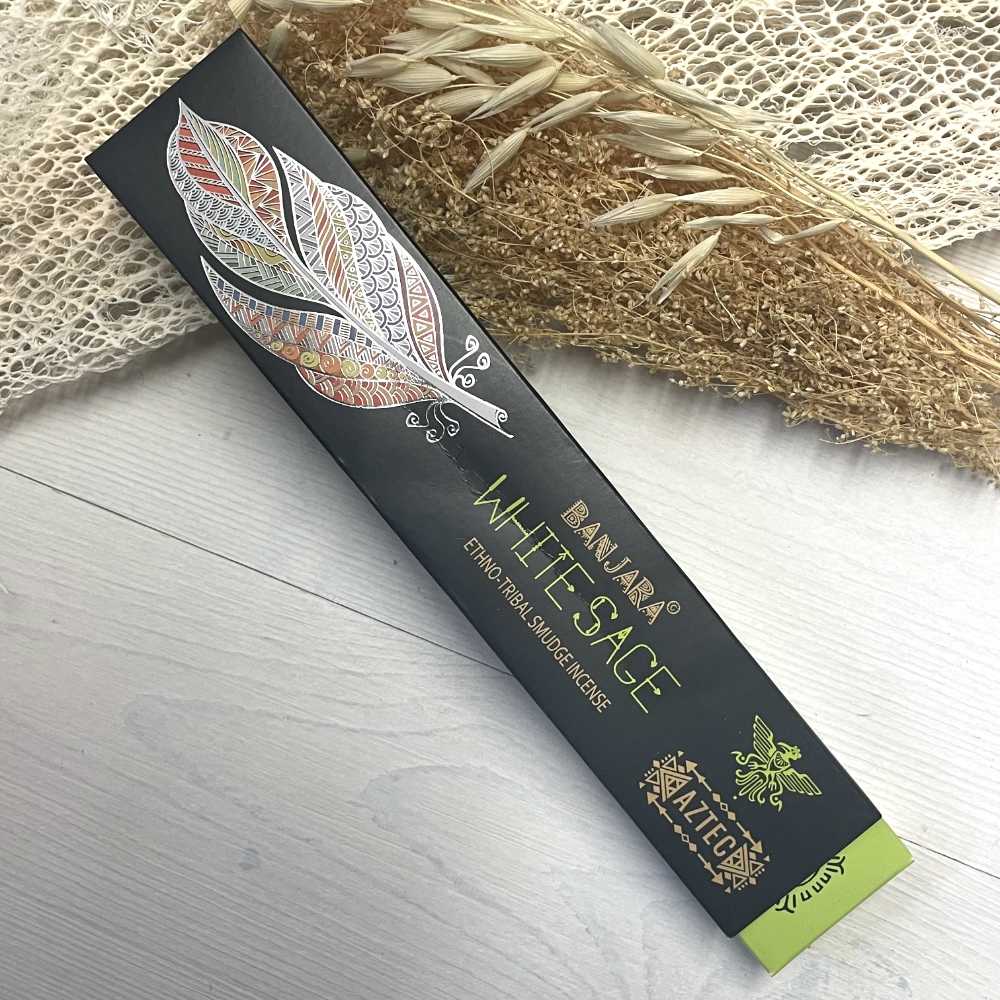 Weisser Salbei - Banjara Ethno-Tribal Smudge Räucherstäbchen