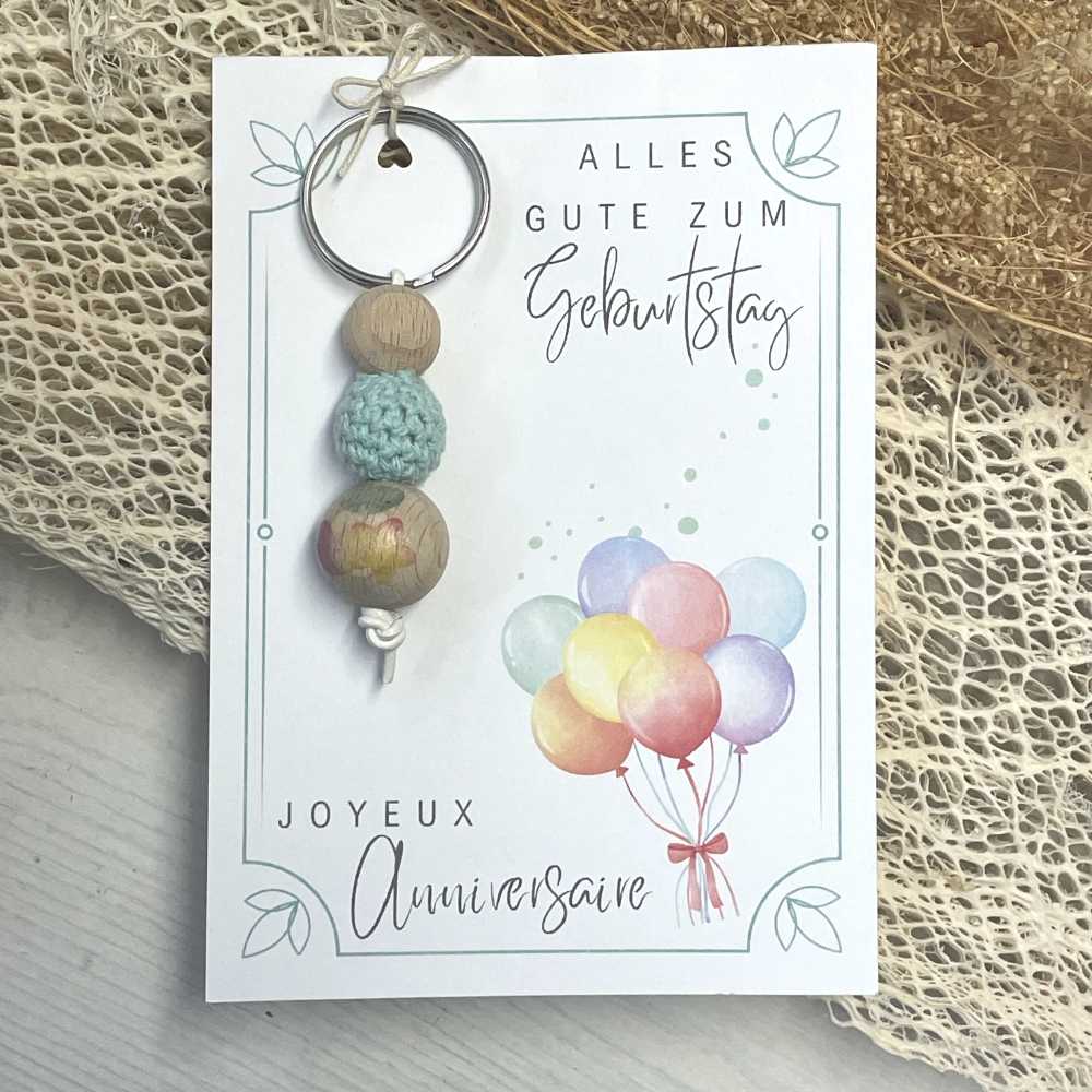 Schlüsselanhänger „Aroma" Alles gute zum Geburtstag