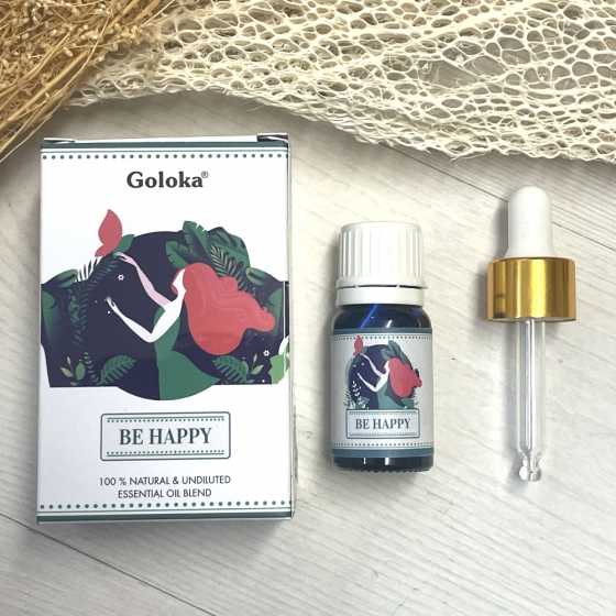 Be Happy - Mélange d'Huiles essentielles naturelles Goloka