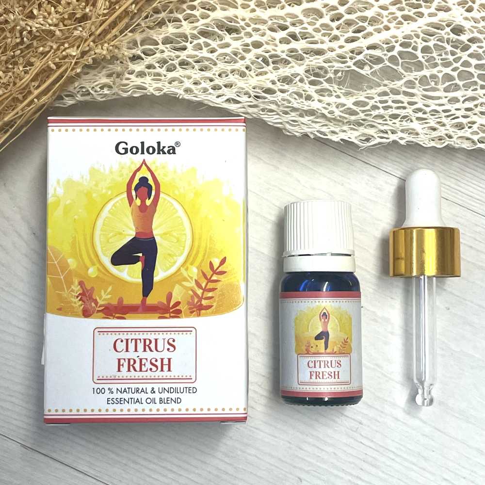 Citrus Fresh - Mélange d'Huiles essentielles naturelles Goloka