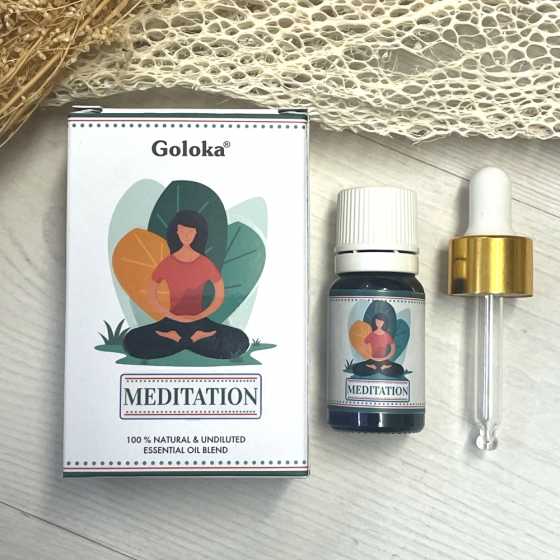 Meditation - Goloka Mischung aus natürlichen ätherischen Ölen