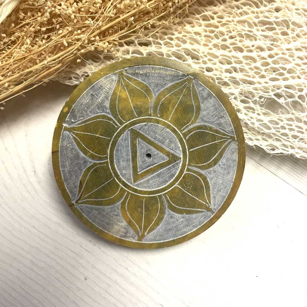 Brûle encens Chakra jaune