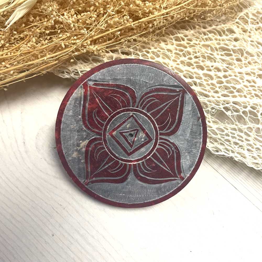 Brûle encens Chakra rouge