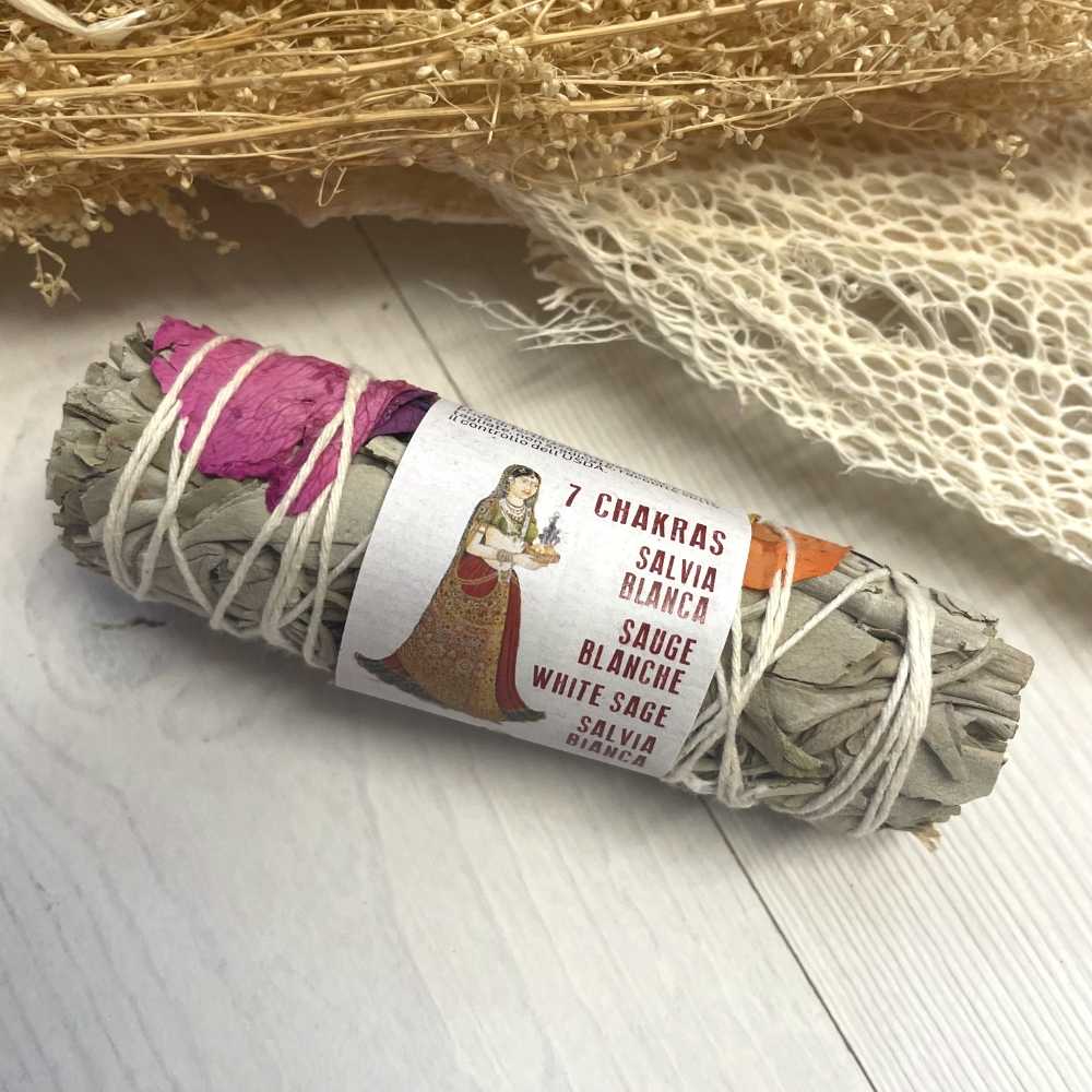 Sauge Blanche de Californie 7 chakras - Encens Naturel