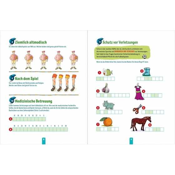 Das große Fußball-Rätselbuch