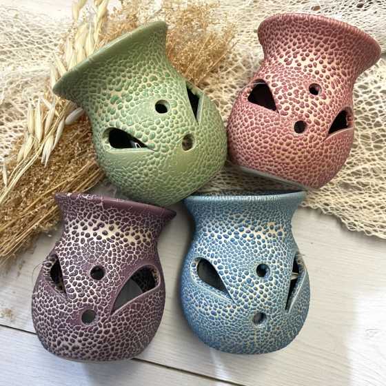 Duftbrenner und Wachsschmelzer, Craquelé-Design