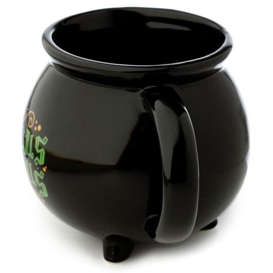 Tasse in Form eines schwarzen Kessels Hokus Pokus