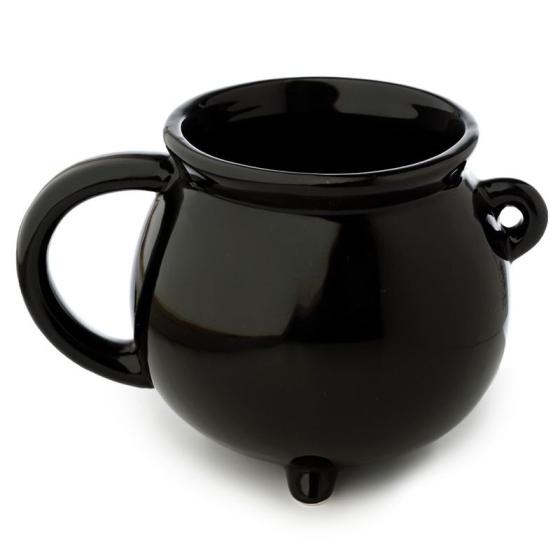 Tasse in Form eines schwarzen Kessels Hokus Pokus