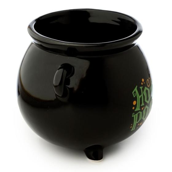 Tasse in Form eines schwarzen Kessels Hokus Pokus