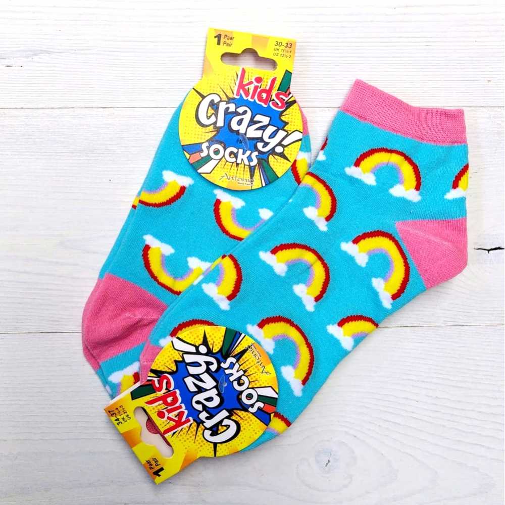 Chaussettes Arc-en-ciel - Kids Crazy! Socks - Antonio