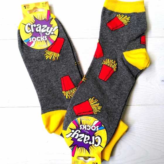 Socken Pommes frites - Crazy! Socken - Antonio