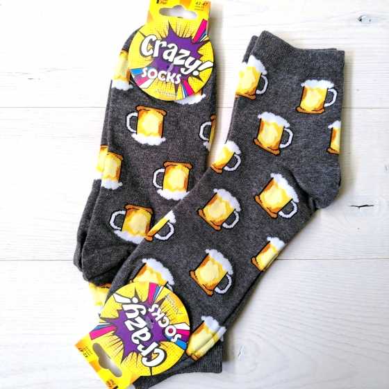 Socken Bierkrug - Crazy! Socken - Antonio