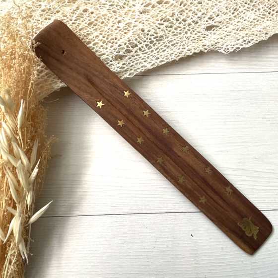 Porte-encens Attrape Cendre Bois de Sheehsam - Fée