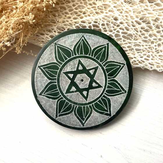 Brûle encens Chakra vert