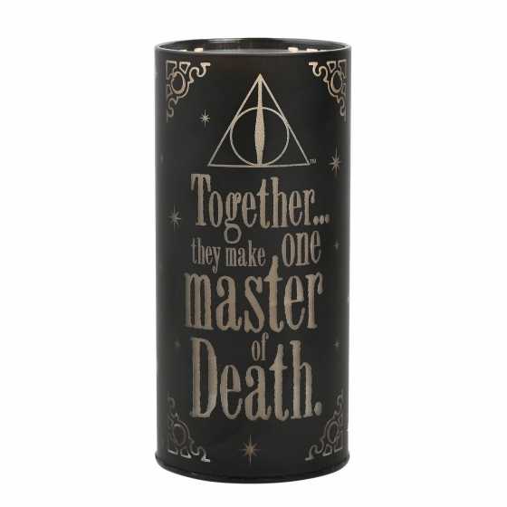 Tube lumineux Harry Potter Dark Arts de Warner Bros. Motif Reliques de la Mort