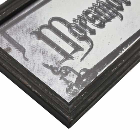 Plaque en miroir Morsmorde - Harry Potter - Dark Arts