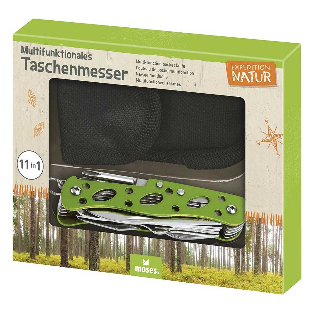 Couteau de poche multifonctions - Expedition Natur - Moses