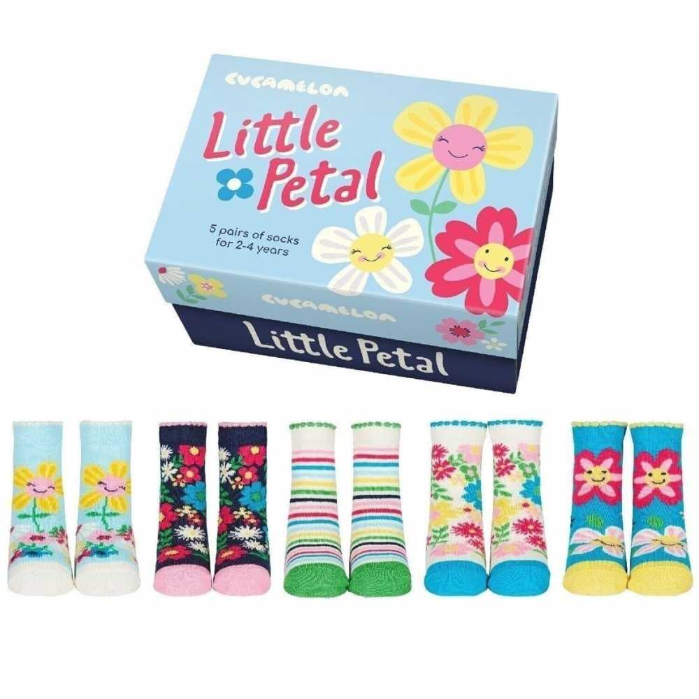 Coffret chaussettes "Little Petal" - Cucamelon
