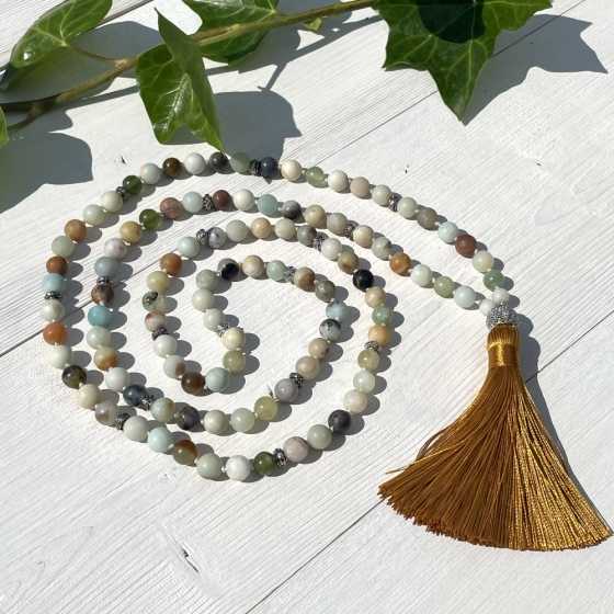 Mala en Amazonite - Sérénité et Harmonie