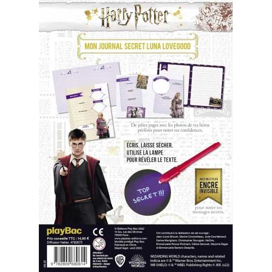 Mon journal secret Luna Lovegood - Harry Potter