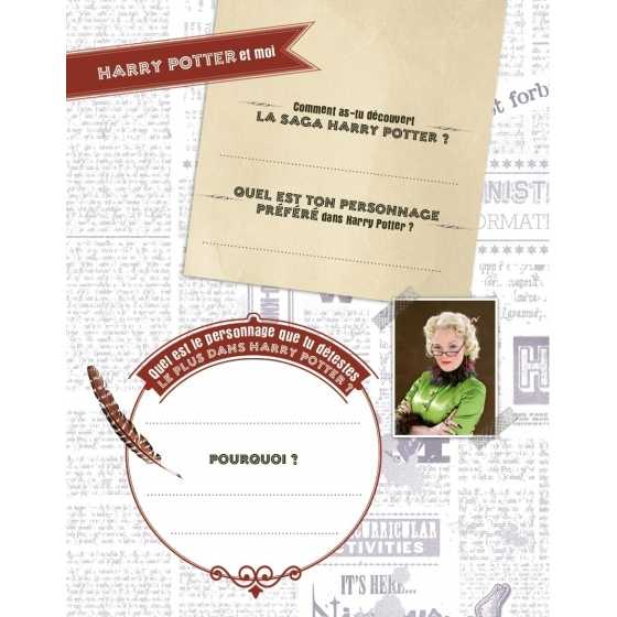 Mon coffret journal secret - Harry Potter