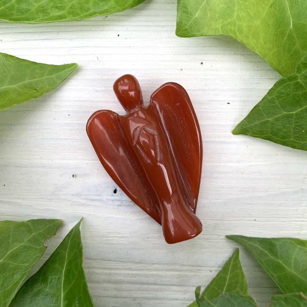 Schutzengel aus Karneol