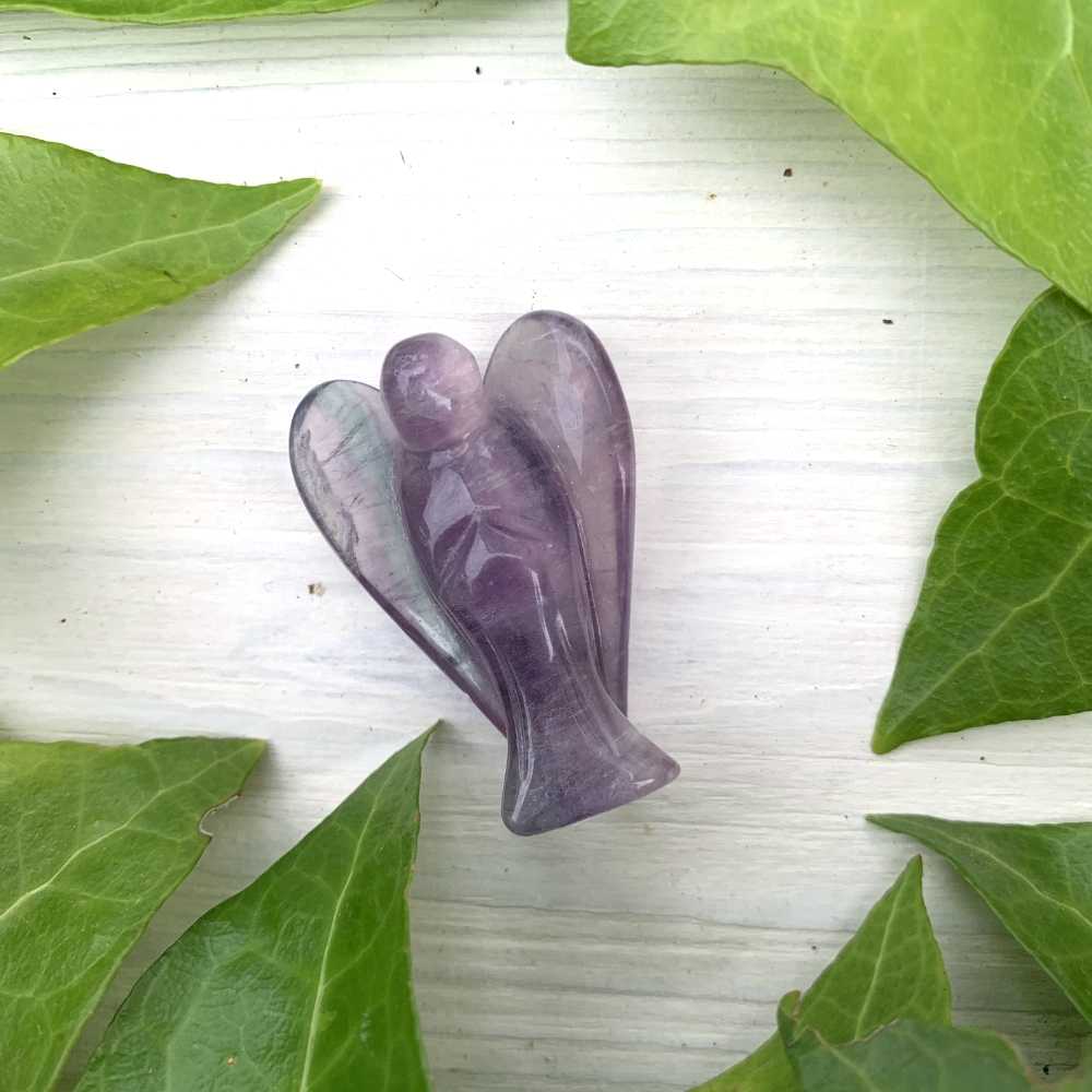 Schutzengel aus Fluorit