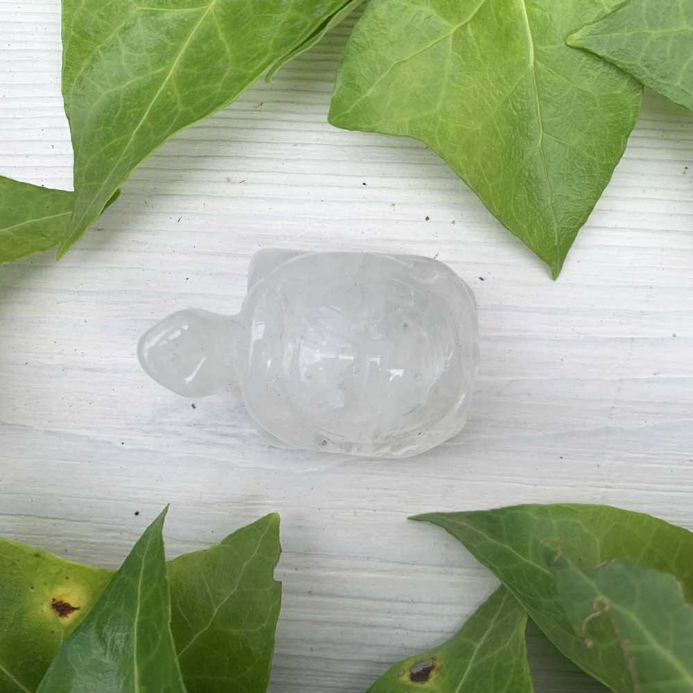 Tortue en Cristal de Roche