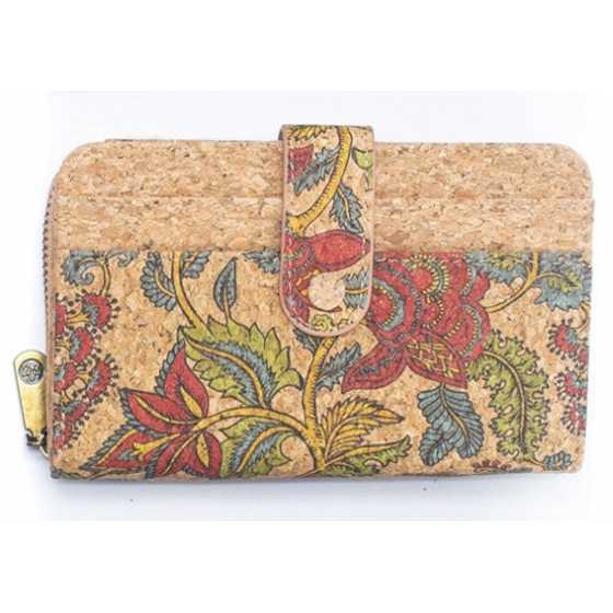 Geldbörse aus Kork mittlere Größe