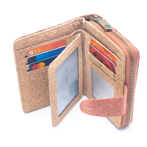 Mini - Geldbörse aus Kork