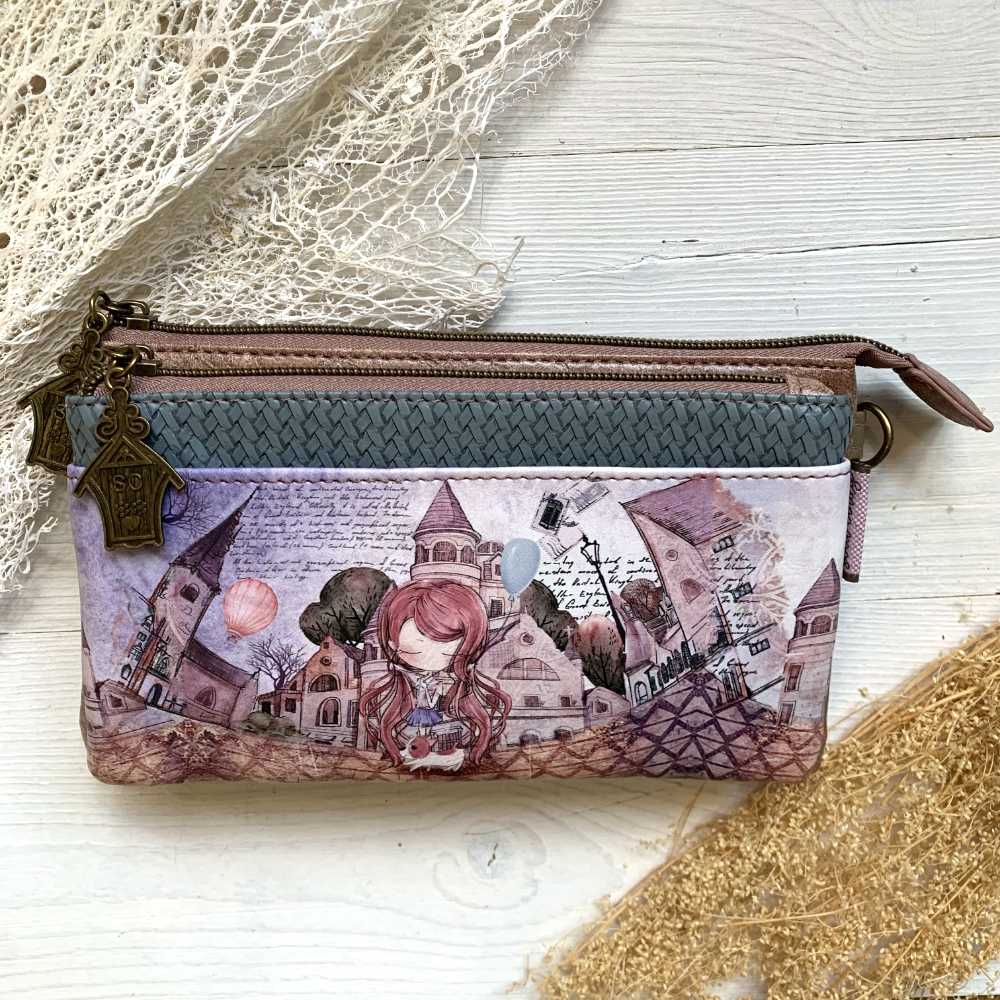 Portefeuille Sweet Candy avec bandoulière