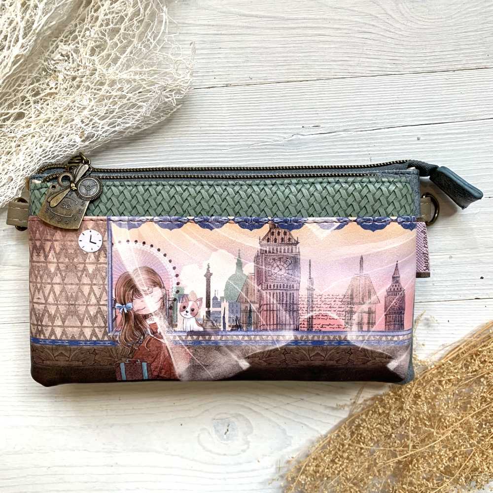 Geldbörse mit Schulterriemen