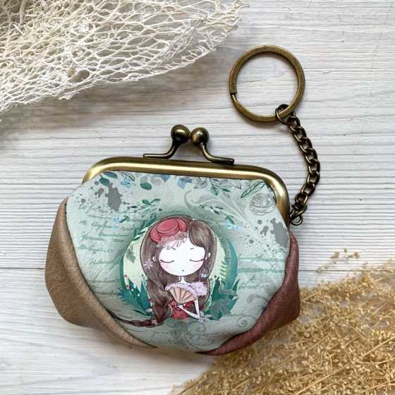 Schlüsselanhängerbörse Green