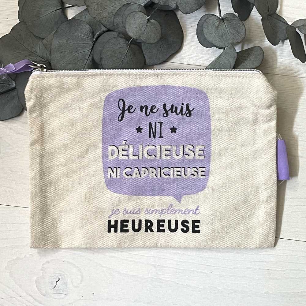 Kleine Kosmetiktasche "DELICIEUSE"