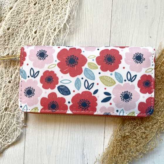 Grosser Mohn-Geldbeutel