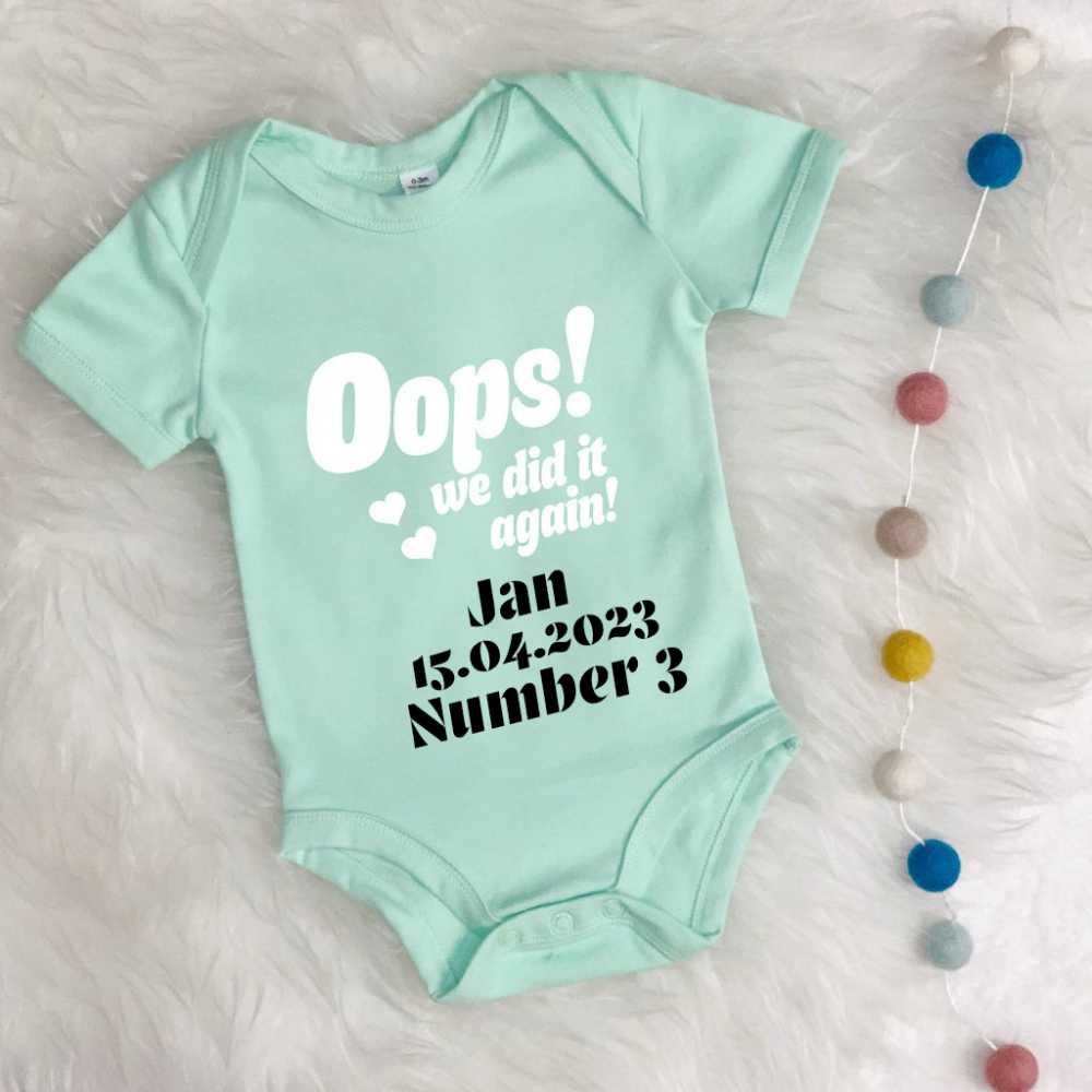 Body - Oops we did it again - Personalisierbar