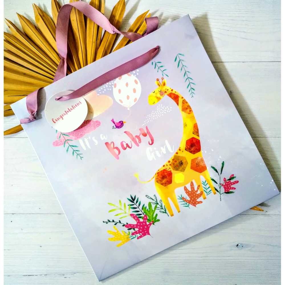 Sac cadeau "It's a Baby Girl"