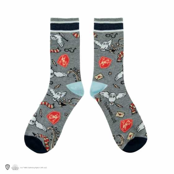 Hedwig 3er-Set Socken - Harry Potter - Cinereplicas