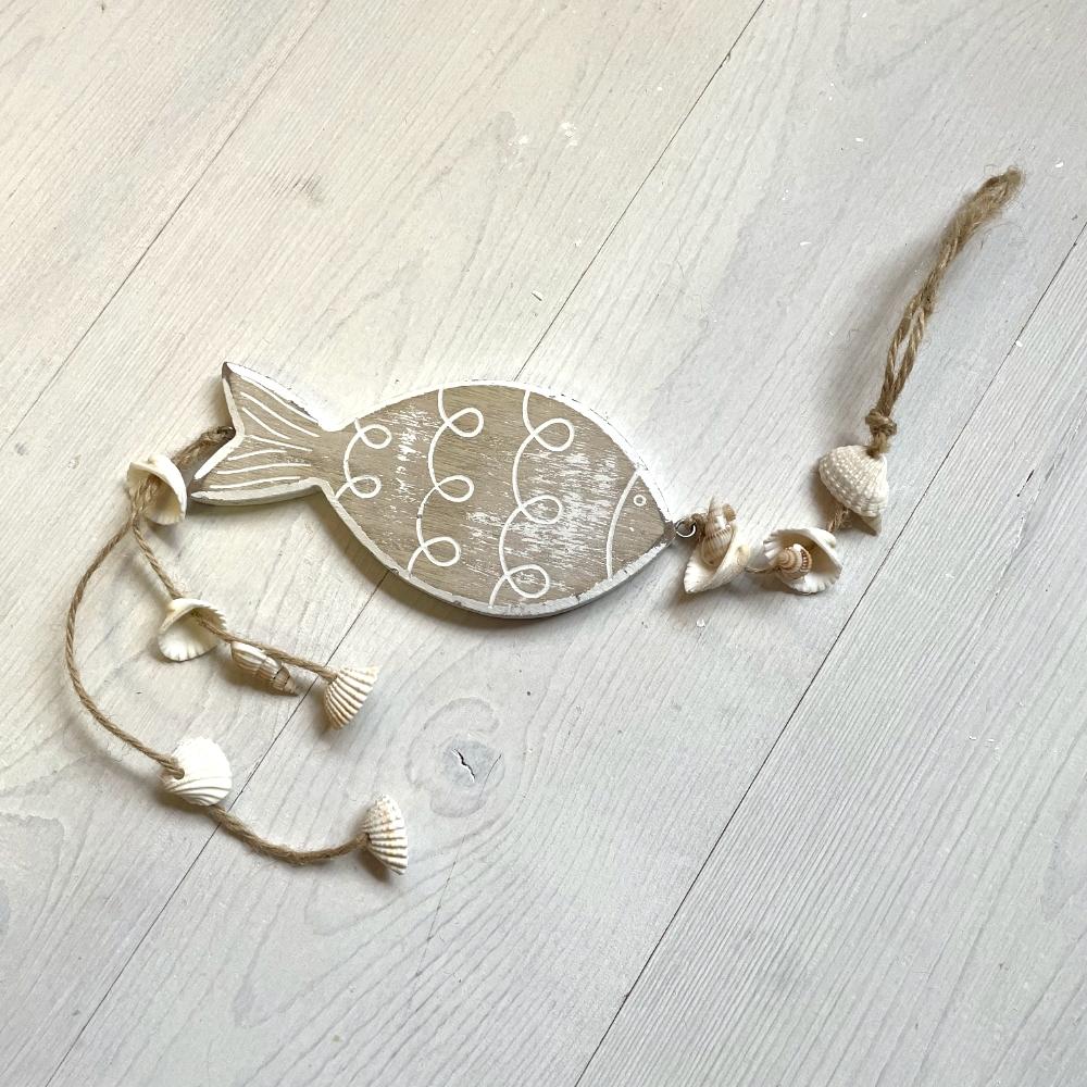 Guirlande coquillages et poisson