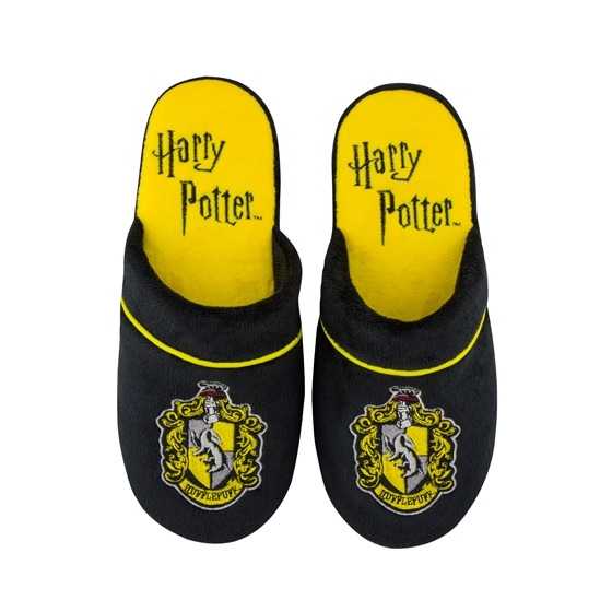 Hausschuhe Hufflepuff Größe S/M - Harry Potter