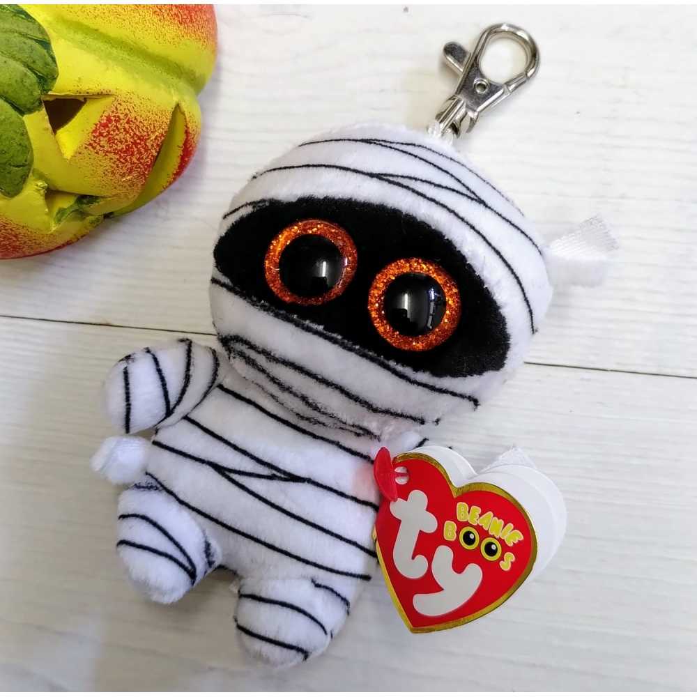 Ty Mumie Plüschtier als Schlüsselanhänger - Mummy - Halloween
