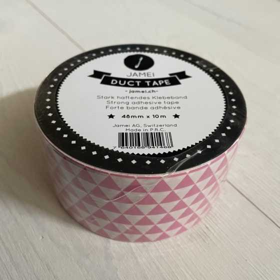 Klebeband - Rosa Dreieck - Jamei Duct Tape