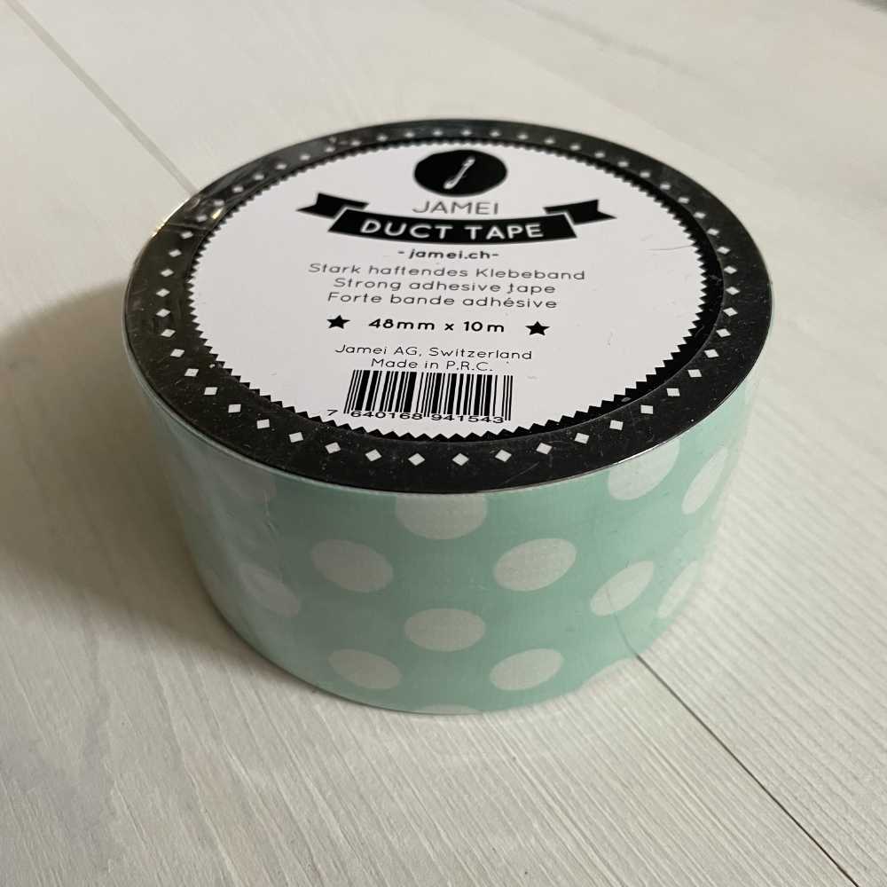 Ruban adhésif - Pois vert - Jamei Duct Tape