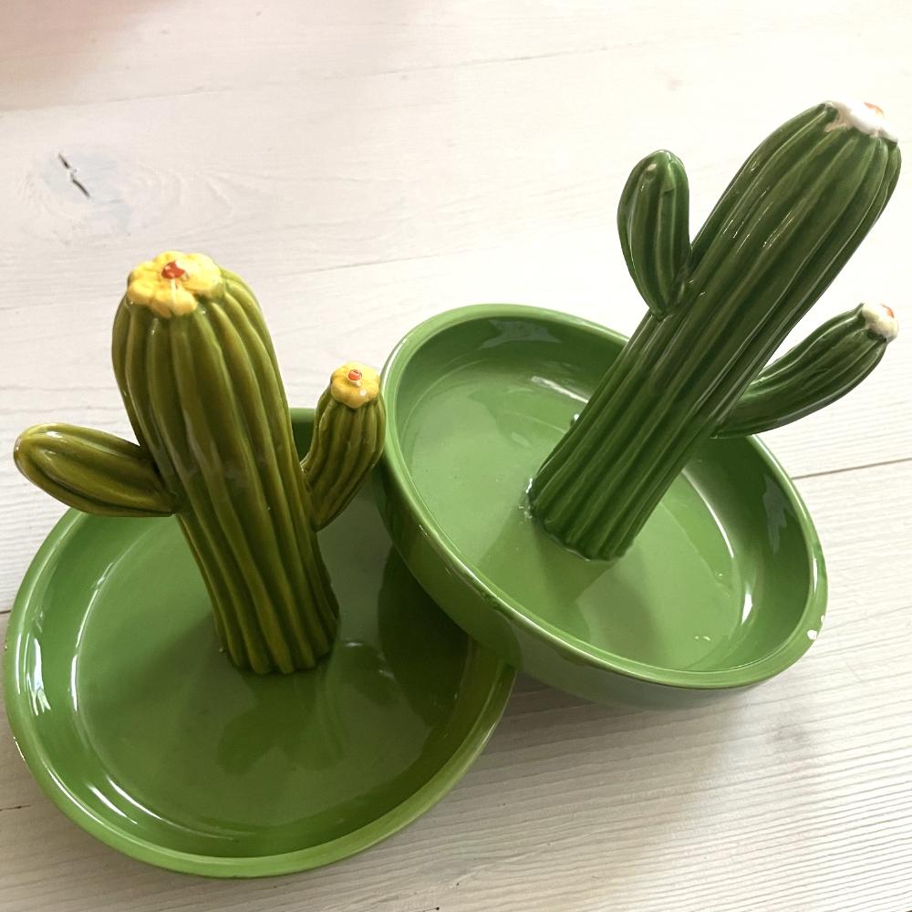 Aperitifteller Kaktus